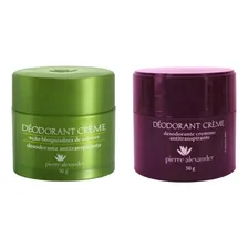Antitranspirante em creme Pierre Alexander Pierre Alexander Desodorante Pierre 100 g pacote de 2 u Foto  mini 1