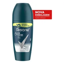 Antitranspirante Roll-On sem Perfume Rexona Men 50ml Foto mini 1