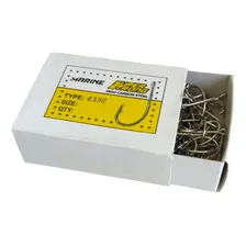 Anzol 4330 Com Fisga Super Strong N°6 C/50 - Marine Sports Foto mini 4