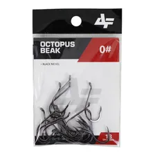Anzol Albatroz Octopus Beak Black N° 01 - 20 Peças Foto mini 2
