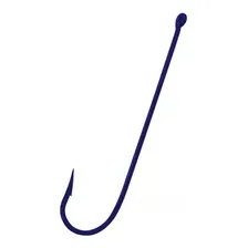 Anzol Azul Perna Longa Mustad 1805 N 1 Caixa C/50un Foto mini  3