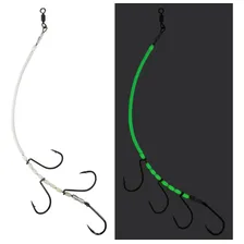Anzol Com Chicote Glow Para Pesca De Peixe-espada Cofita Foto mini 3