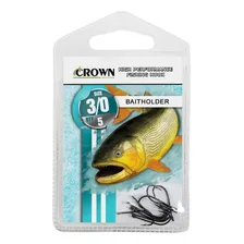 Anzol Crown Baitholder Para Dourado Black3/0 Cartela Com 5un Foto mini 1