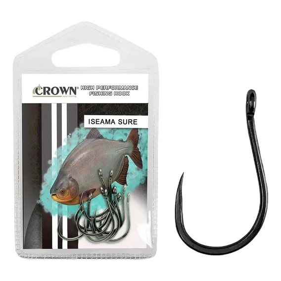 Anzol Crown Iseama Sure Black 11 C/10 - Crown Foto 1