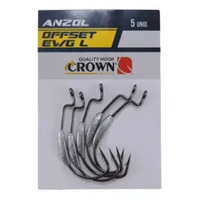 Anzol Crown Offset Ewg C/ Lastro - Tamanho 4/0 Foto  mini 1