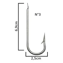 Anzol de pesca Marine Sports Anzol 65732Es Nickel N3 Foto mini 3