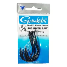 Anzol Gamakatsu Big River Bait - Tamanho 8/0 Foto mini 2