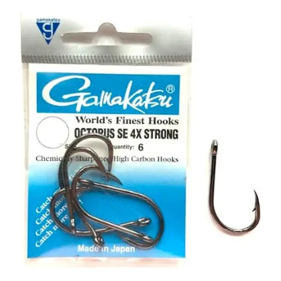 Anzol Gamakatsu Octopus Se 4x Strong 4/0 Foto 1