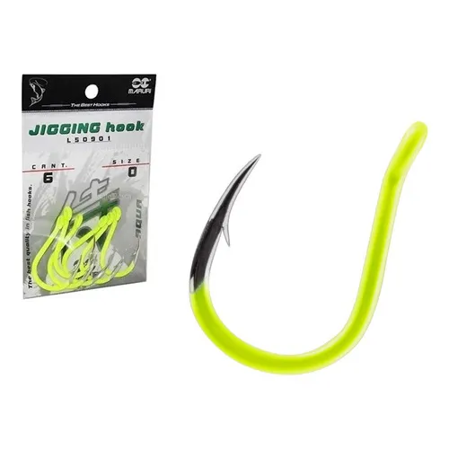 Anzol Jigging Hook Aqua (nº5/0) 6 Peças - Maruri Foto 1