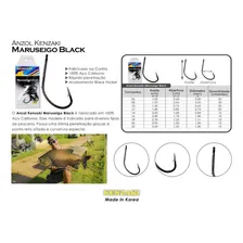 Anzol Kenzaki Maruseigo Black 22 C/ 10 Un Aço Carbono Pesca Foto mini 2