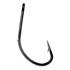 Anzol Kenzaki Maruseigo Black 22 C/ 10 Un Aço Carbono Pesca Foto mini 1