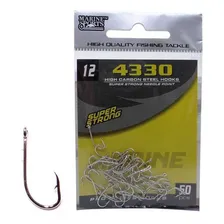 Anzol Marine Sports 4330 N. 12 Cartela Com 50 Foto  mini 1