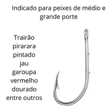 Anzol Marine Sports 4330 N.5/0 Cartela Com 20 Foto mini 4