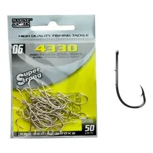 Anzol Marine Sports 4330 N°16 (1,1cm) C/ Farpas - 50 Peças Foto mini 3