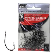 Anzol Marine Sports Super Maruseigo Black N. 16 Com 50 Un Foto mini  3