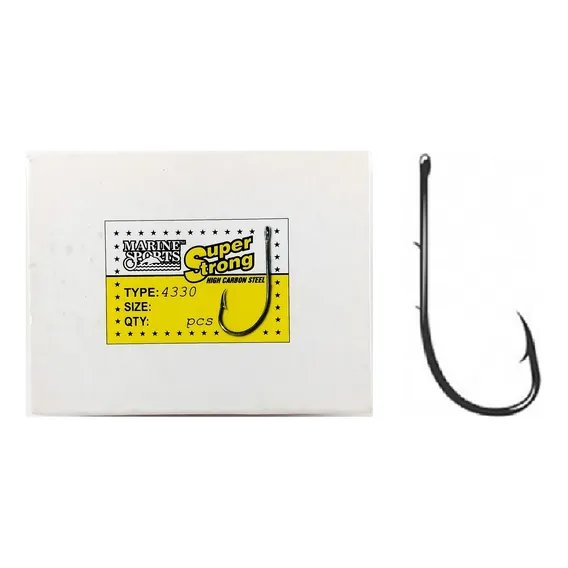 Anzol Marine Sports Super Strong 4330 - 7/0 Pacote 10un Foto 1