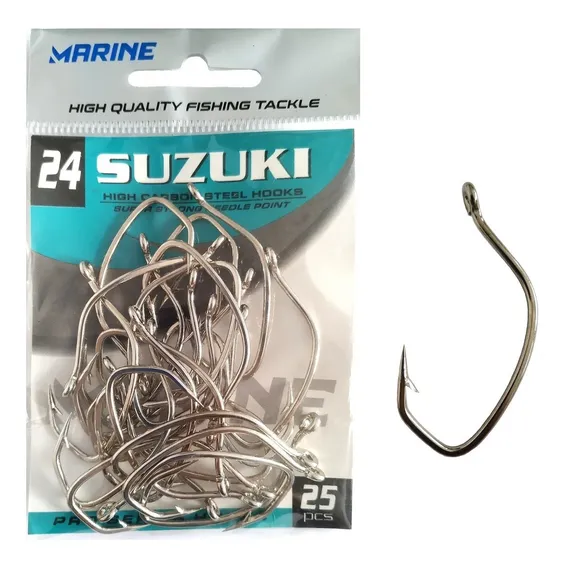 Anzol Marine Sports Suzuki - Tamanho 24 Foto 1