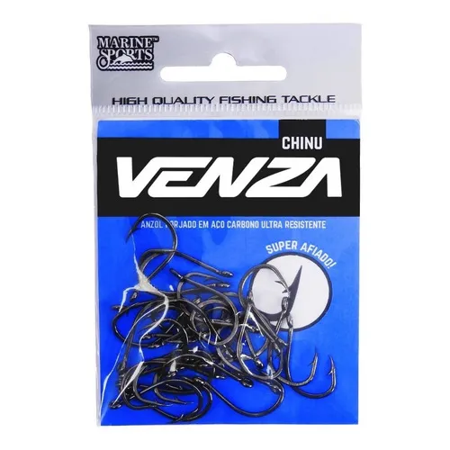 Anzol Marine Sports Venza Chinu Black Nickel Nº 02 Foto 1