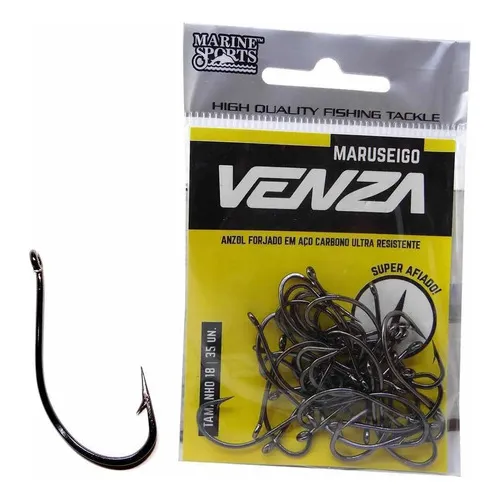 Anzol Marine Sports Venza Maruseigo Black Nickel Nº 18 Foto 1