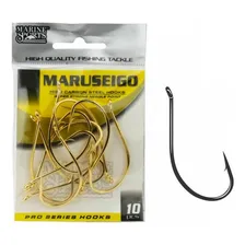 Anzol Maruseigo Gold N°12 Cart. 50pçs - Marine Sports Foto  mini 1