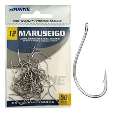 Anzol Maruseigo Nickel Marine Sports 12 - 50 Unid Foto mini 1