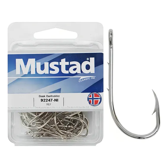Anzol Norueguês Mustad 92247 Nº 12 - 50 Peças Foto 1
