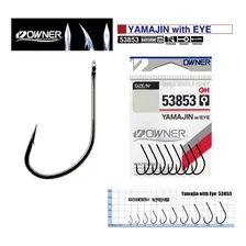 Anzol Owner Yamajin W/eye 53853 NÂș 2/0 Pcte Com 6 Foto mini 3