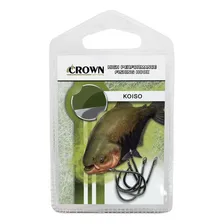 Anzol P/ Pesca Crown Koiso Black Nº 20 Aço Forjado C/ 5 Und Foto mini 1