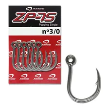 Anzol Para Pesca Popper Zp-7s Jignesis Aço Inox Foto mini  3