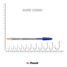 Anzol Pinnacle Chinu Sure Sem Farpa 10 Cart. 20pçs Maruri Foto mini  3