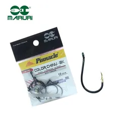 Anzol Pinnacle Color Chinu Black Nº 10 (2,70cm) - 10 Peças Foto mini 1