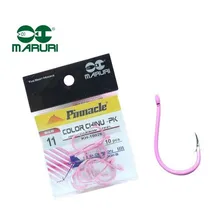 Anzol Pinnacle Color Chinu Pink Nº 10 (2,70cm) - 10 Peças Foto mini 1