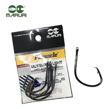 Anzol Pinnacle Mutsu Ring Light Black NÂș 10/0 4,70cm 5 Pçs Foto mini 1