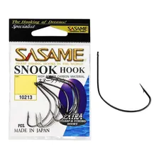 Anzol Sasame Snook Hook NÂș 02 Black - 7 Unidades Foto mini 1