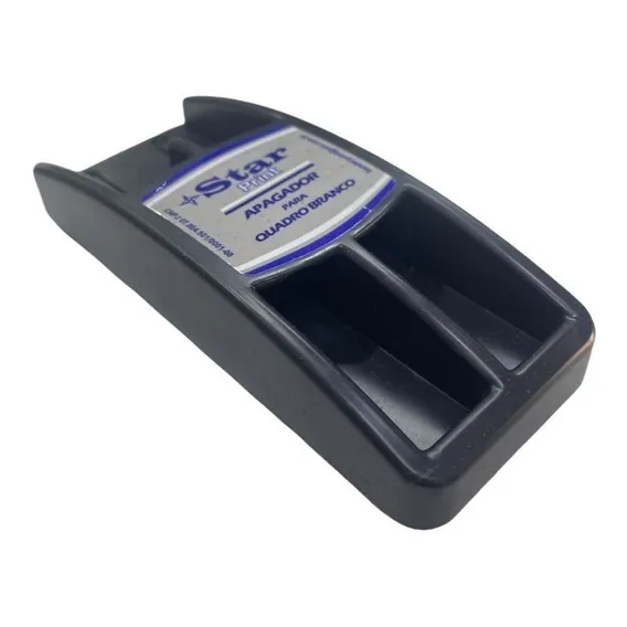Apagador Para Quadro Branco/negro Com Suporte P/ Marcador Foto 1