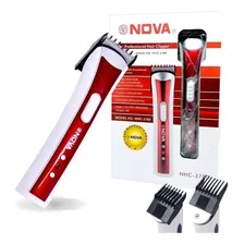Aparador Barbeador Elétrico Nhc-3780 - Nova Cor Vermelho 220V Foto mini  3