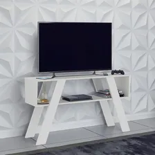 Aparador Buffet Rack Home Tv Até 55 Polegadas Sala Branco Foto mini 4