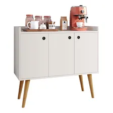 Aparador Buffet Retr么 3 Portas Wood Prime - Off White - Rpm Foto mini 1