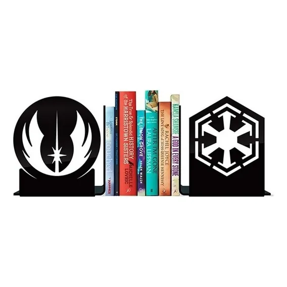 Aparador De Livros Star Wars - Jedis Vs Sith Foto 1