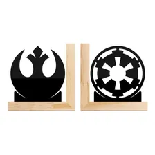 Aparador De Livros Star Wars Rebeldes Império Pinus Presente Foto mini 3