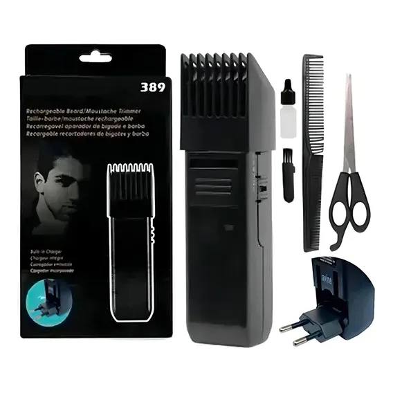 Aparador de pelo Rifeng RSCW-389A preto 127/220V Foto 1