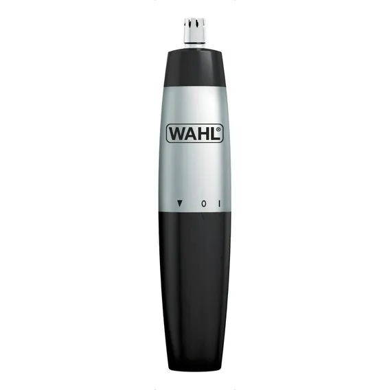 Aparador De Pêlos Nariz E Orelha Compacto Wahl Nasal Trimmer Preto/prata Pilhas AA Foto 1