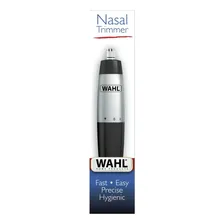 Aparador De PĂȘlos Nariz E Orelha Compacto Wahl Nasal Trimmer Preto/prata Pilhas Aa Foto mini 2
