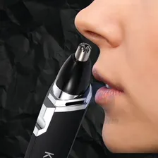 Aparador Kemei Nariz Orelha Bigode Máquina Cortar Pelos Top Cor Preto Foto mini  2