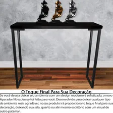 Aparador Nova Jersey Sala Quarto Modelo Industrial Preto Foto mini  3
