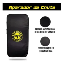 Aparador Para Luta Muay Thai Unitário Preto Be Stronger Mma Foto mini 3
