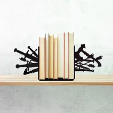 Aparador Suporte Porta Livros Armas Medievais Bibliocanto Foto mini 3