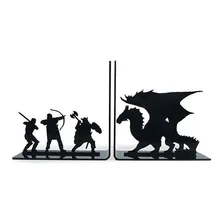 Aparador Suporte Porta Livros Dragão Terra Media Rpg Cor Preto Foto  mini 1