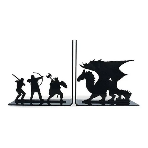Aparador Suporte Porta Livros Dragão Terra Media Rpg Cor Preto Foto 1