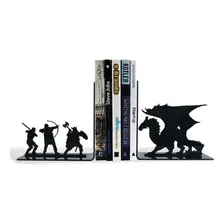 Aparador Suporte Porta Livros Dragão Terra Media Rpg Cor Preto Foto mini  3
